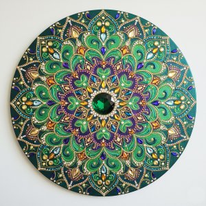 تابلو برجسته ماندالا طرح بی کرانگی